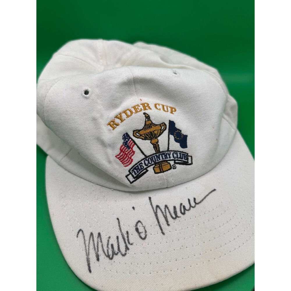 1999 PGA Ryder Cup Mark O'Meara Autographed Hat - Rare Find